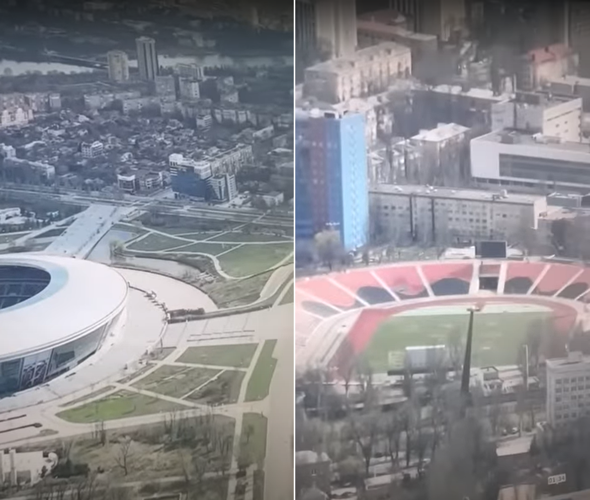 Ось як виглядає окупований Донецьк: аеророзвідник Мадяр показав відео з дрона